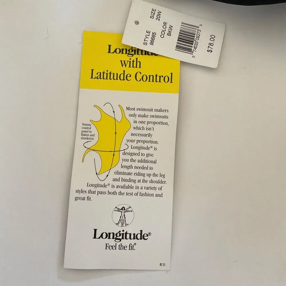 Longitude inches away